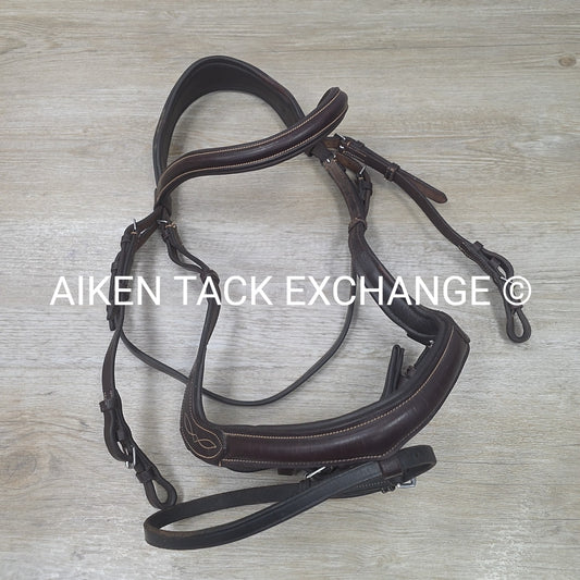 Kavalkade Ivy Ergomnomic Bridle, No Reins, Brown, Size Full