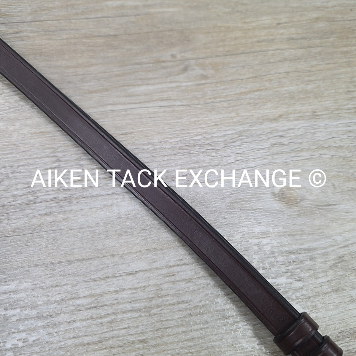 Fancy Stitched Standing Martingale, Brown, Size X-Full