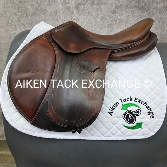 2014 Antares Evolution Close Contact Jump Saddle, 17.5" Seat, 4AB Flap, M/MW Tree, Foam Panels