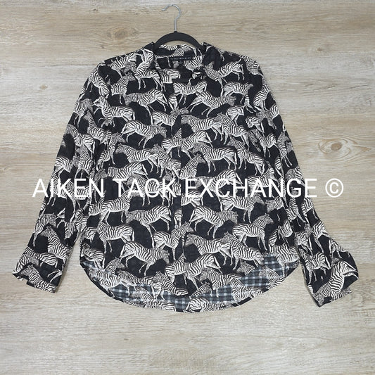 Jane & Delancey Long Sleeve Top, Size Small