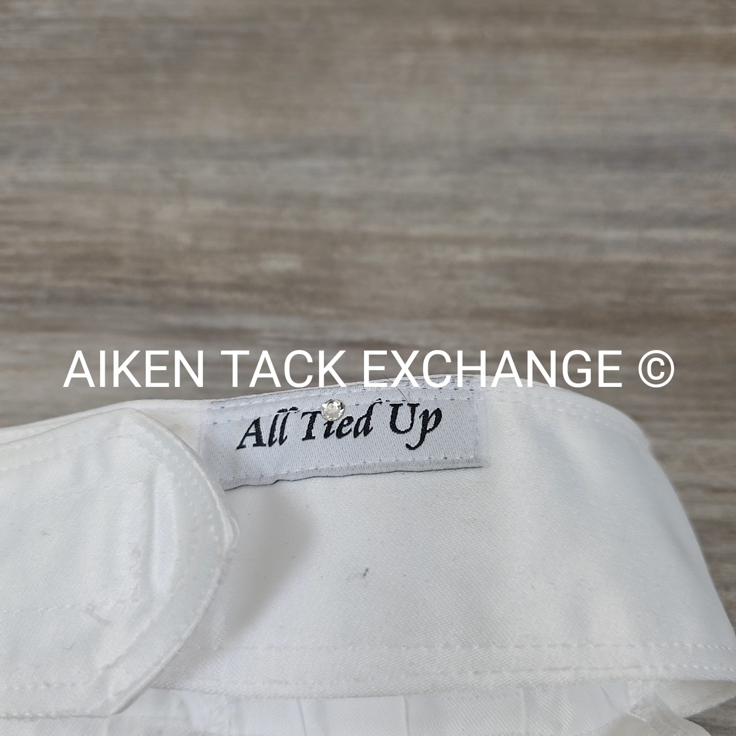 All Tied Up Stock Tie, Grey, One Size