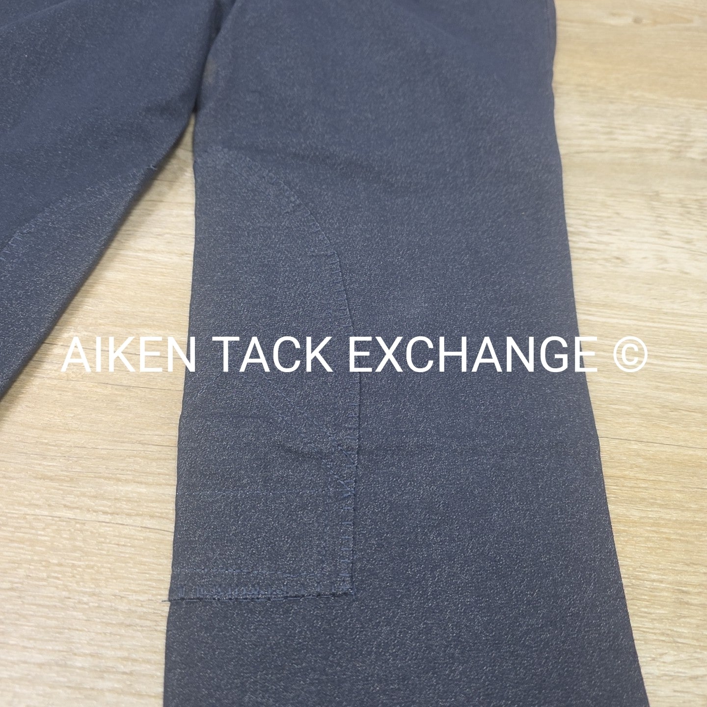 Equine Couture Jessie Denim Knee Patch Breeches, Women's 28