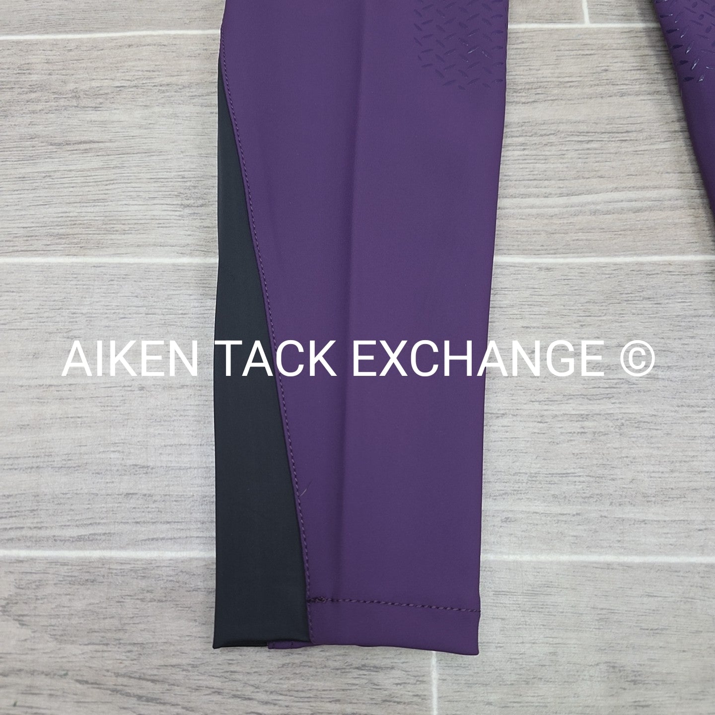 KL Select Gabrielle Knee Patch Breeches, Purple, Women's Size 28R