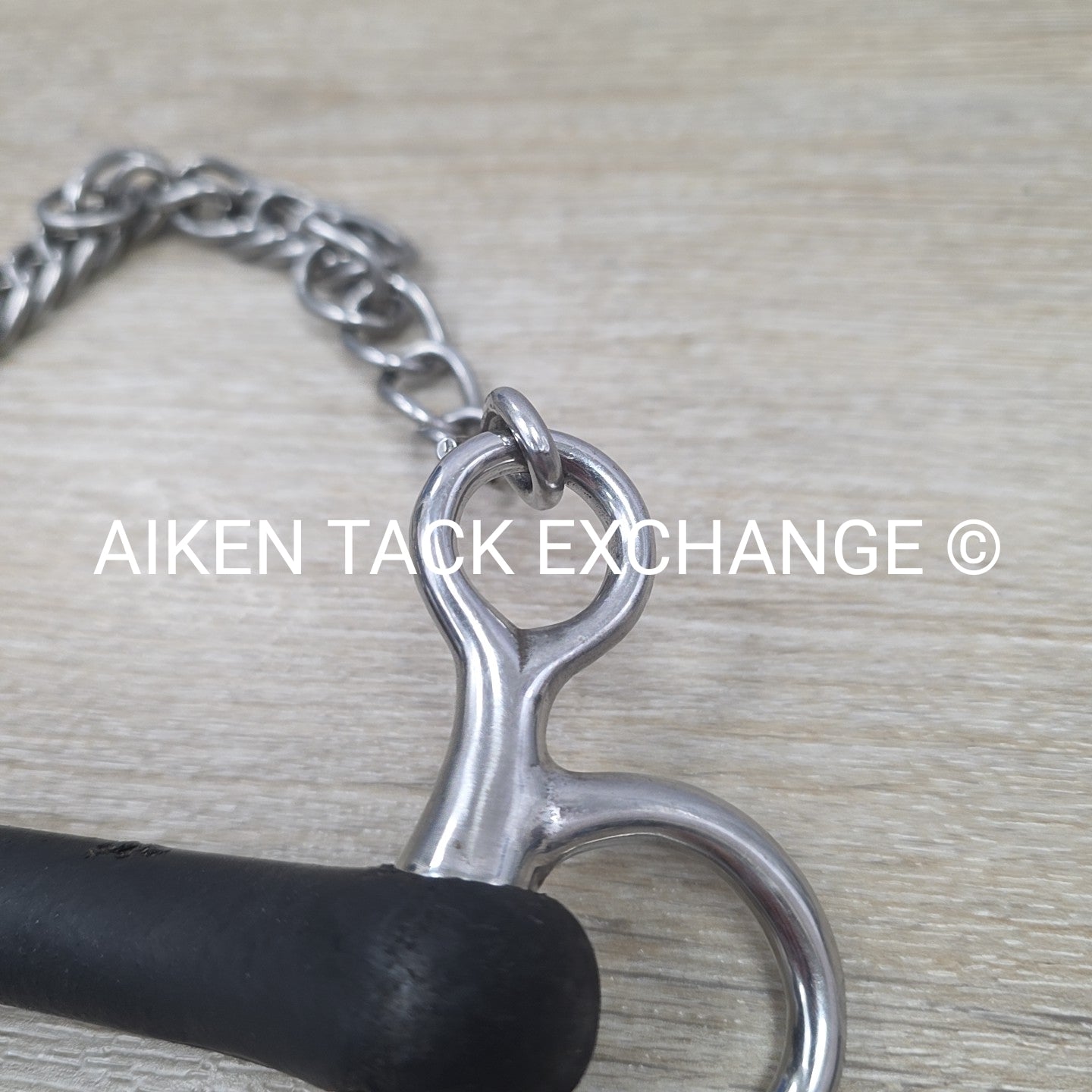 Hard Rubber Mullen Mouth Pelham Bit 5"