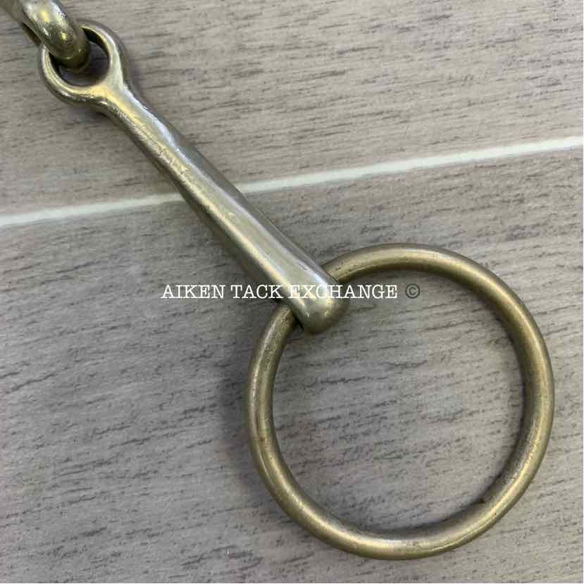 Herm Sprenger Single Joint Loose Ring Bradoon Bit 5.25"