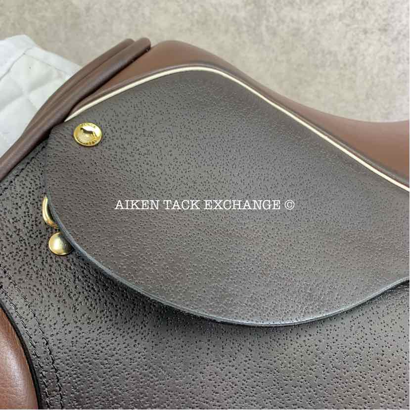 2021 Black Country GPX All Purpose Jump Saddle, 18.5" Seat, Wide Tree, Wool Flocked Panels
