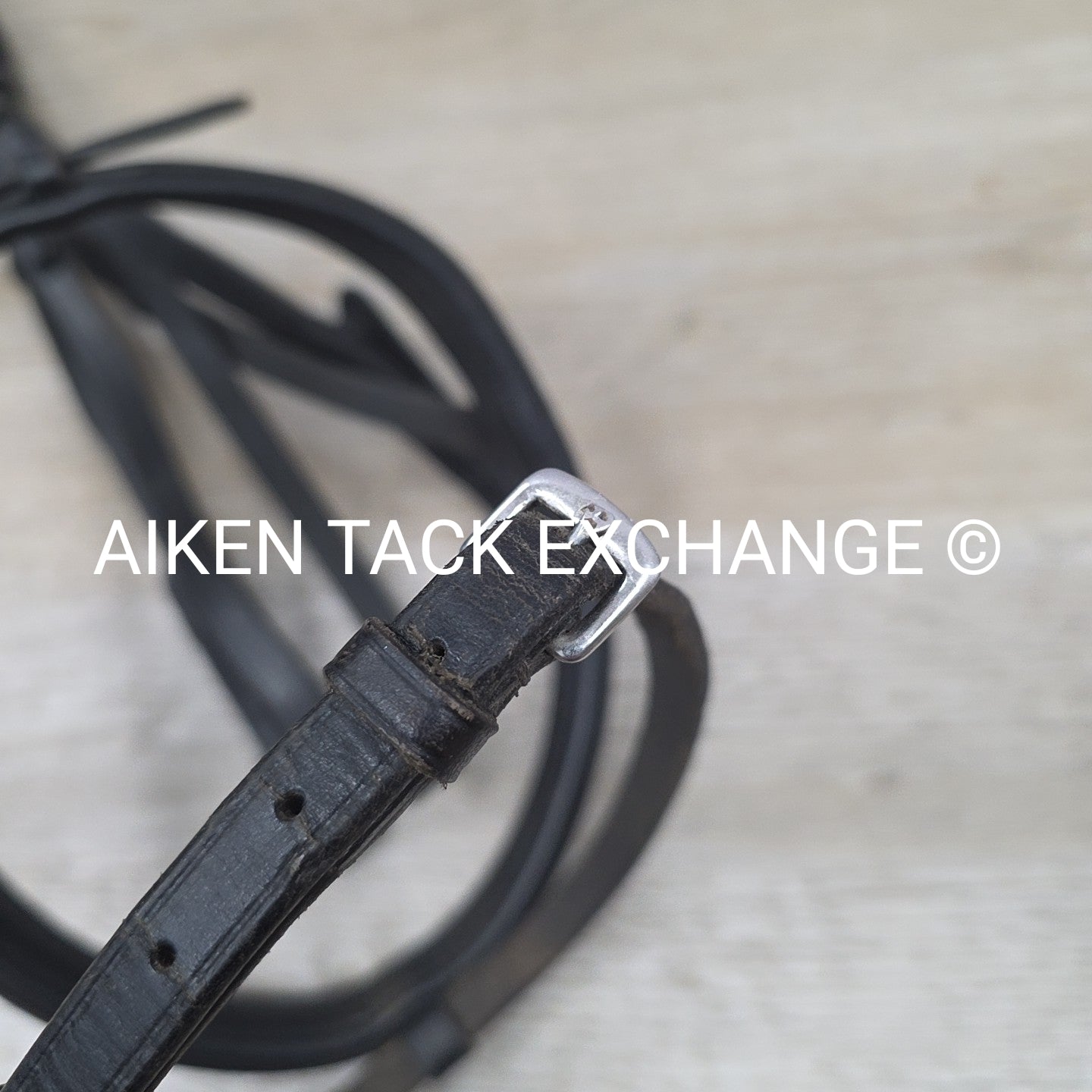 Passier & Sohn Flash Bridle with Cotton Web Reins, Black, Size Full