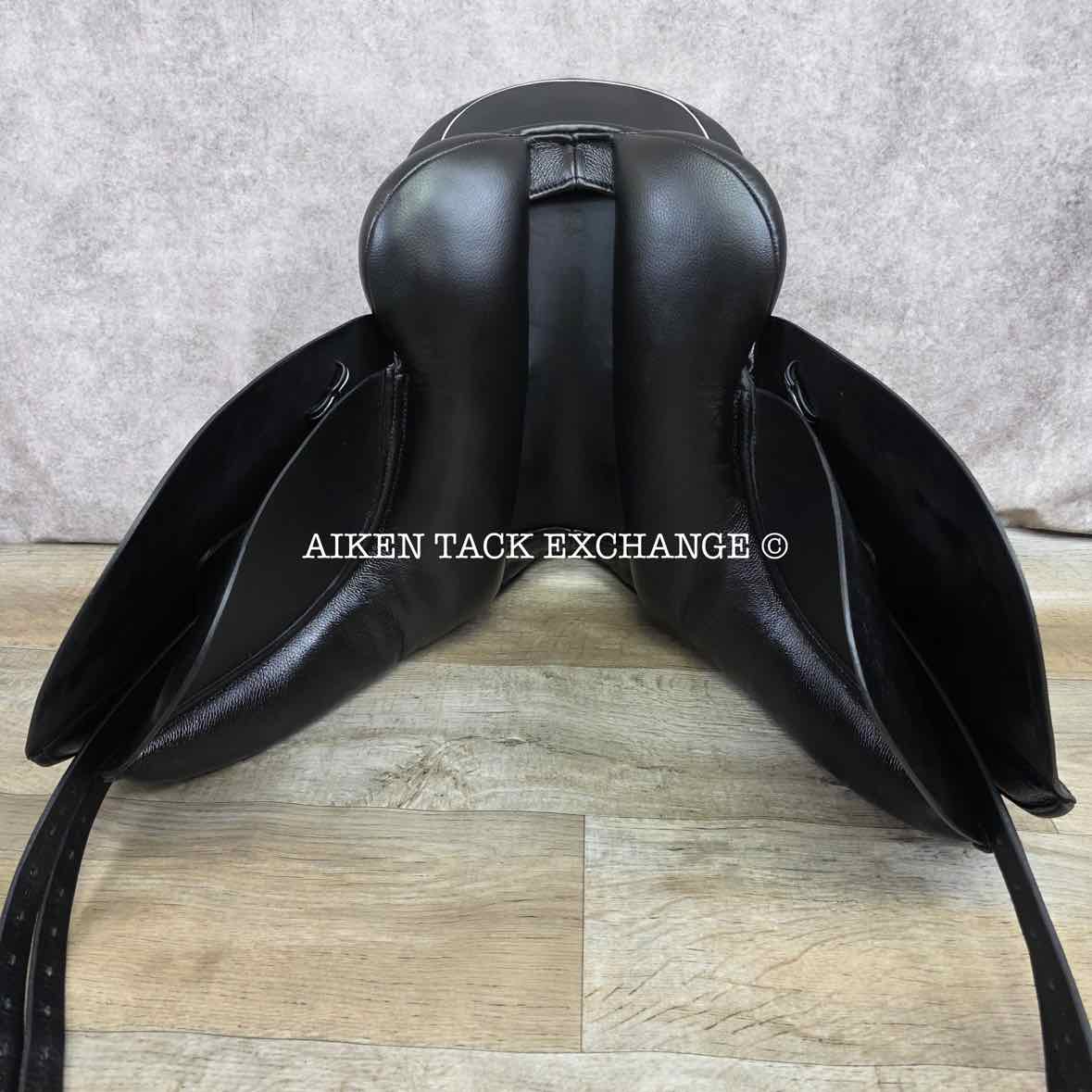 2023 Balance Equinox Dressage Saddle, 18" Seat, XX-Wide Hoop Tree, Wool Flocked Panels