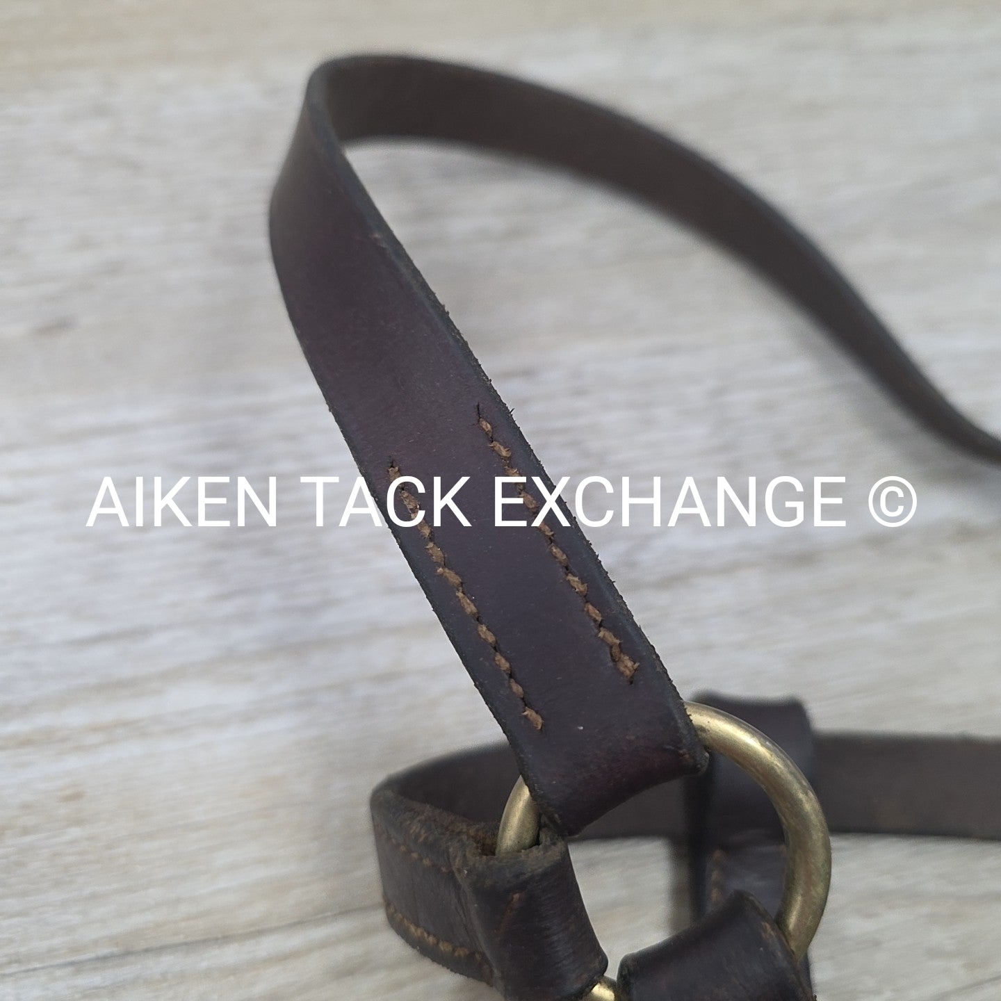 Leather Halter, Brown, Size Pony