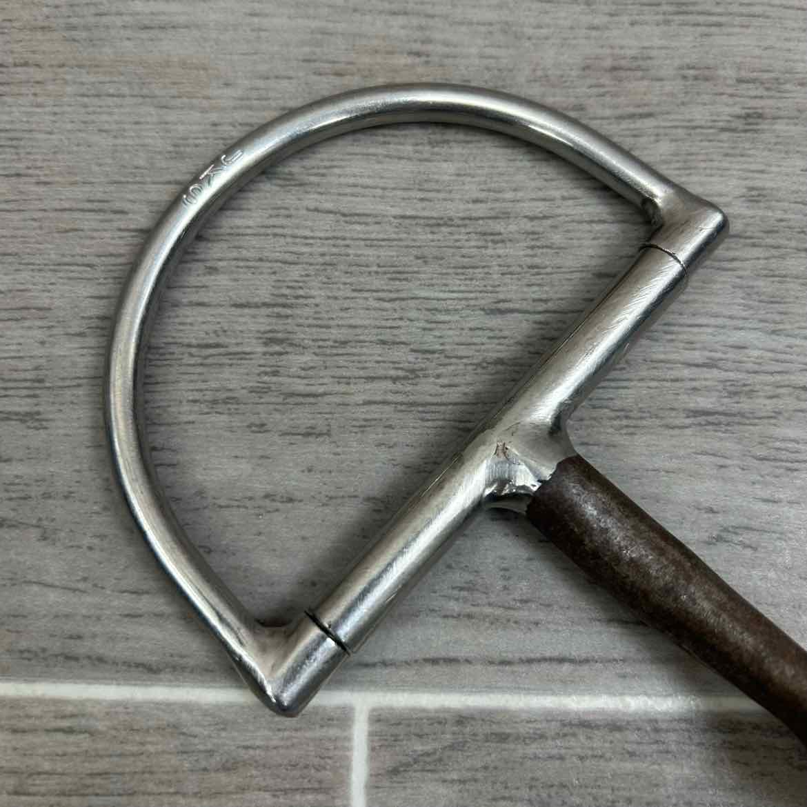 Jay Shuttleworth Hinged Sweet Iron D Ring Bit 5.25"