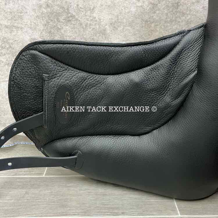 2024 Custom Saddlery Wolfgang Matrix MKII Monoflap Dressage Saddle, 17.5" Seat, Adjustable Tree, Wool Flocked Pony Panels