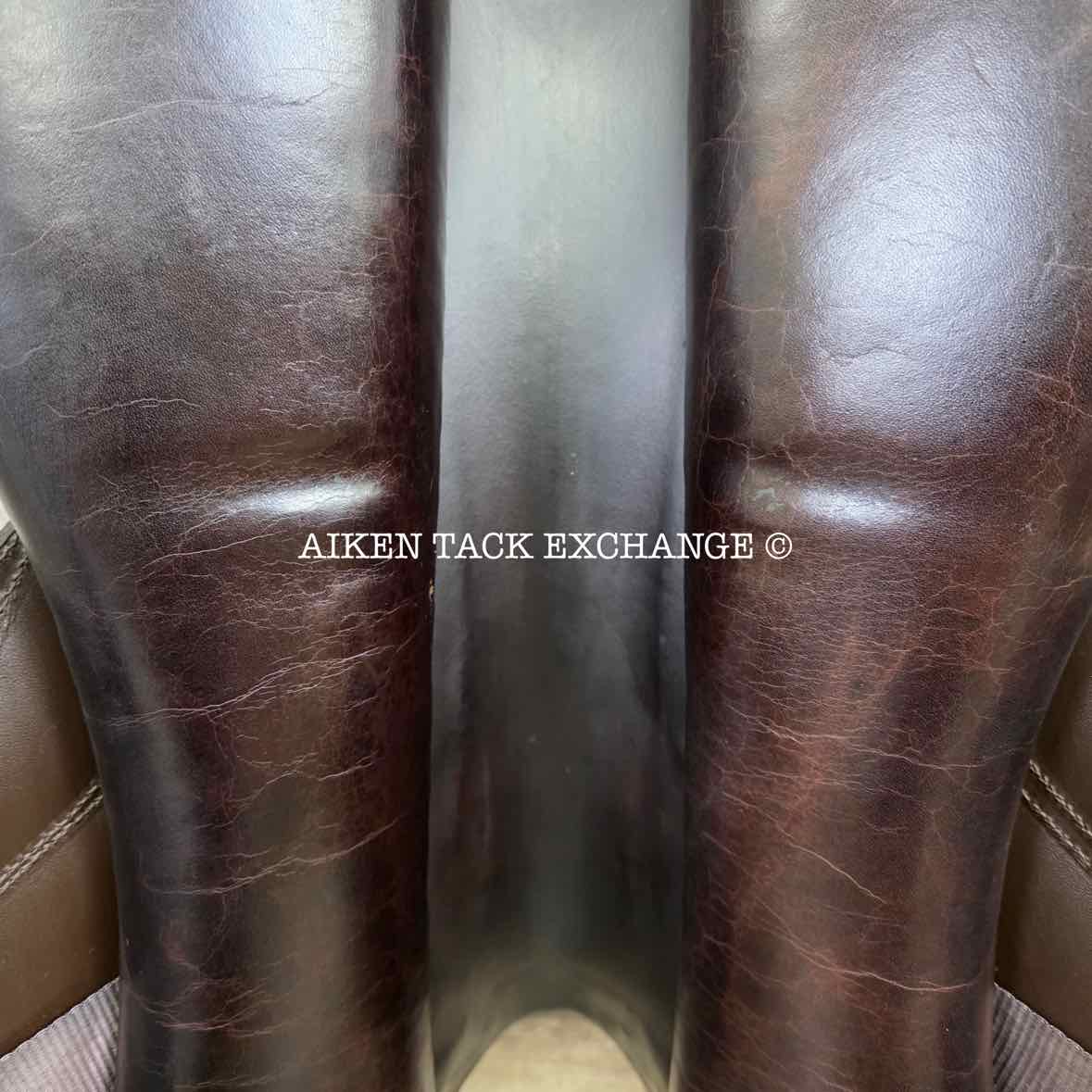 2021 Stackhouse Monoflap Jump Saddle, 18" Seat, Narrow Tree