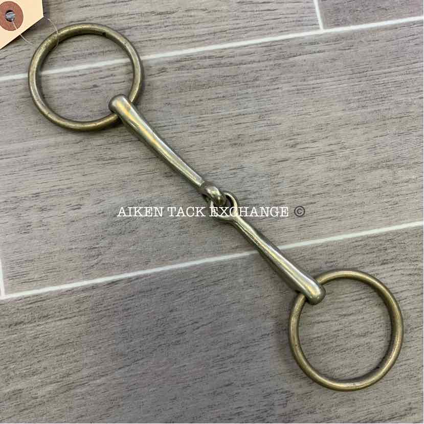 Herm Sprenger Single Joint Loose Ring Bradoon Bit 5.25"