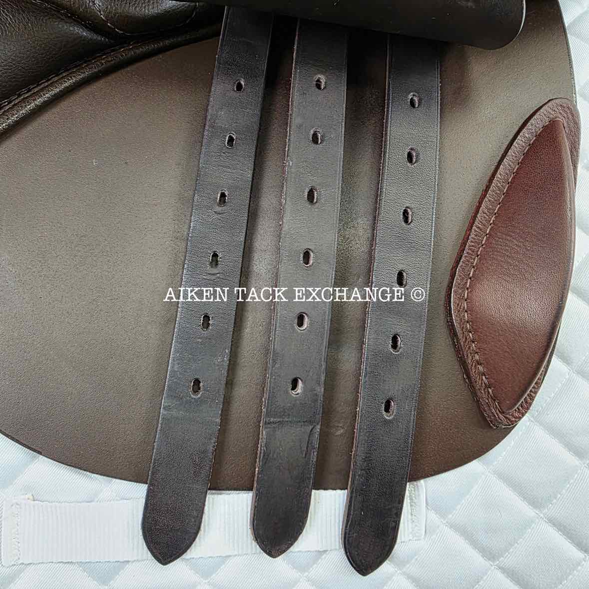 2021 Stubben Ascend Close Contact Jump Saddle, 18" Seat, 27cm Tree - Narrow, Wool Flocked Panels