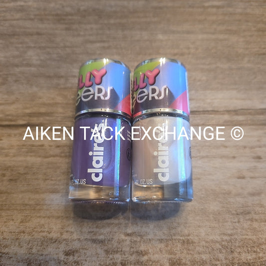 Claire's Jelly Sheers Polish - Set of 2