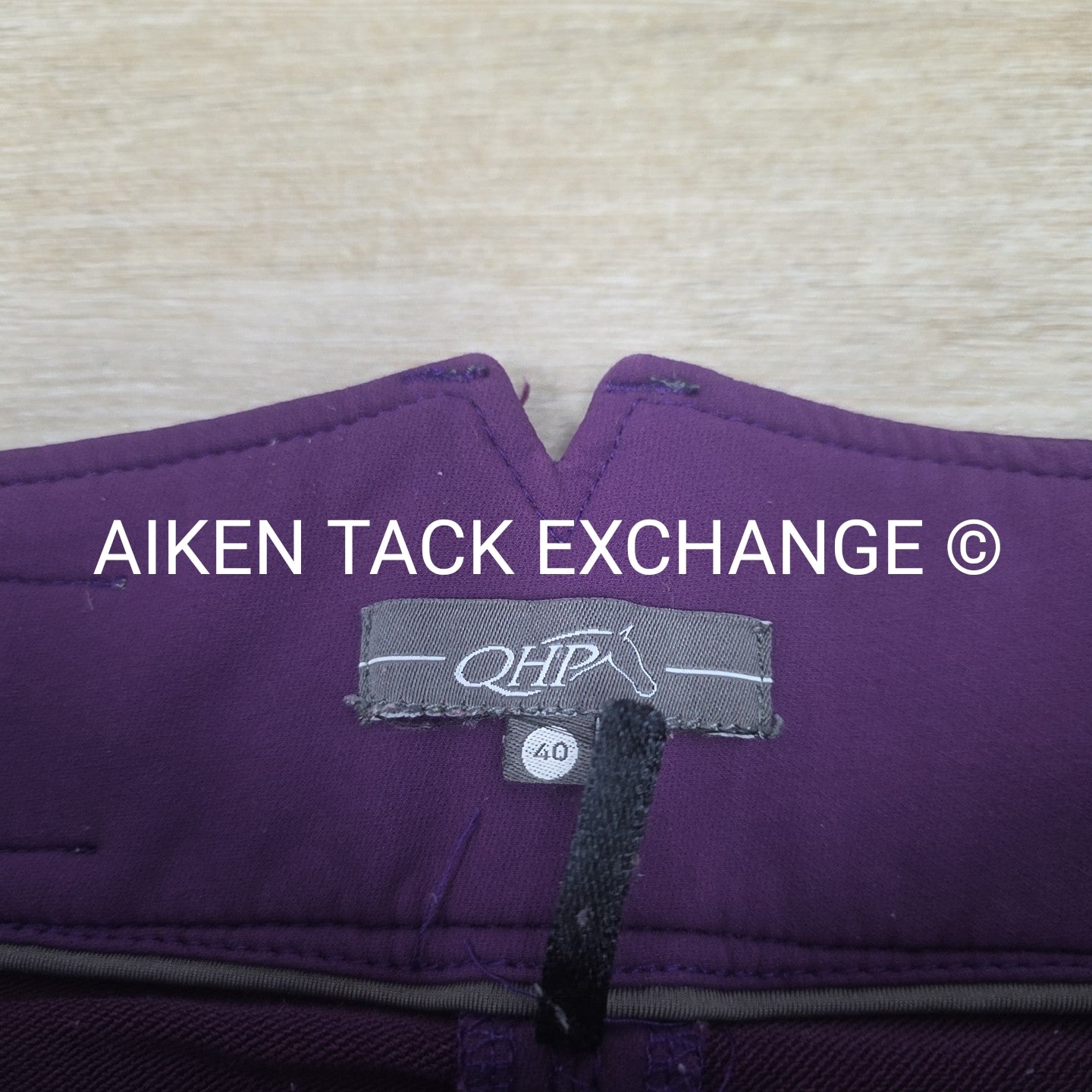 QHP Elena Silicone Grip Full Seat Breeches, Women's 40 (Medium)