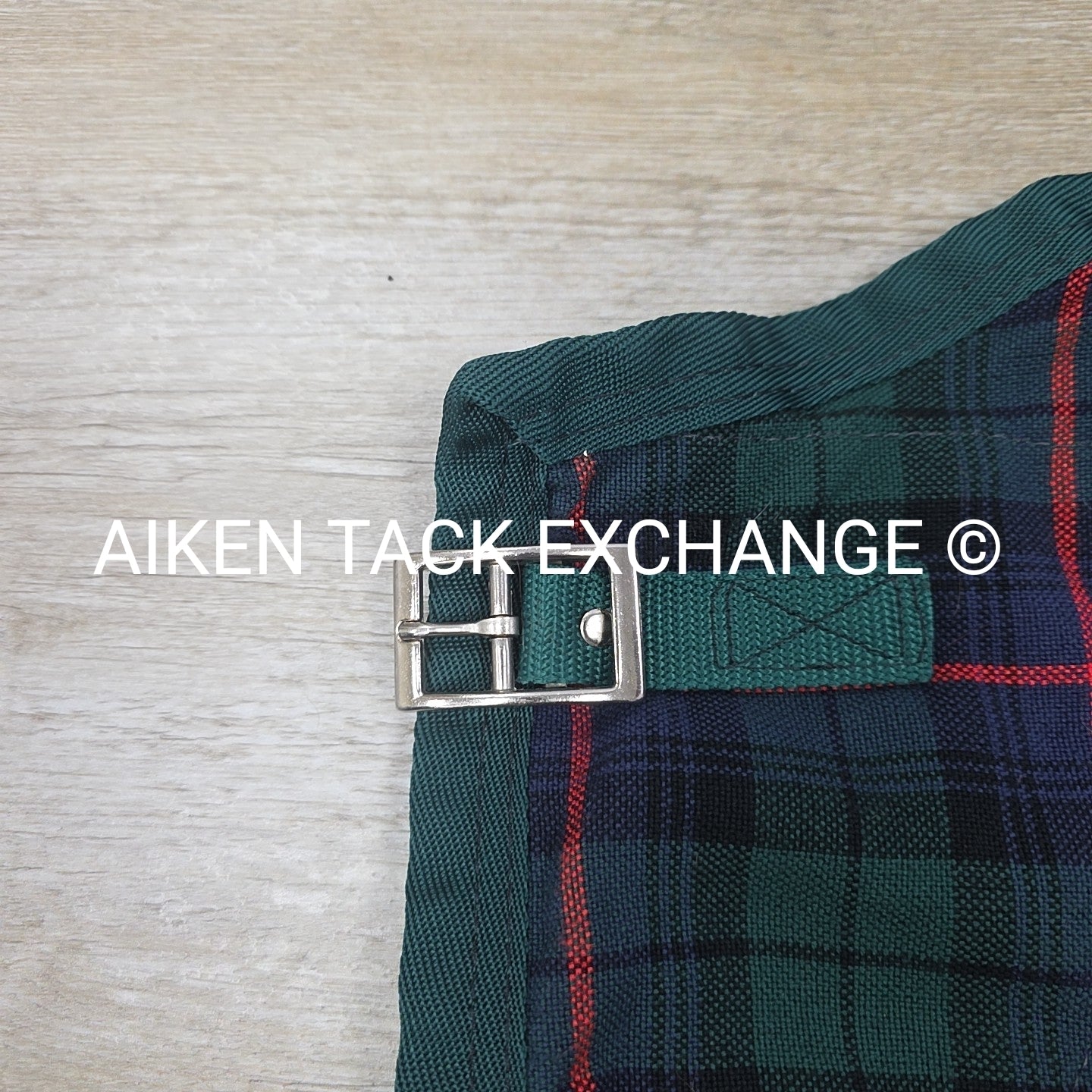 5/A Baker Original Tartan Plaid Stable Sheet, Size 72"