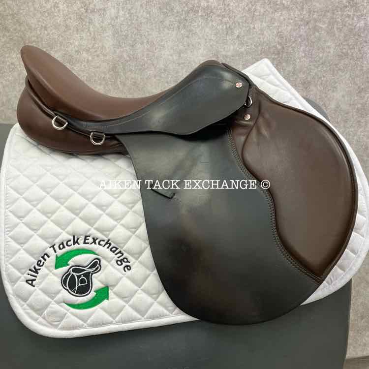 Courbette Lemetex Cresta All Purpose Jump Saddle, 17.5" Seat, Medium Tree, Foam Panels