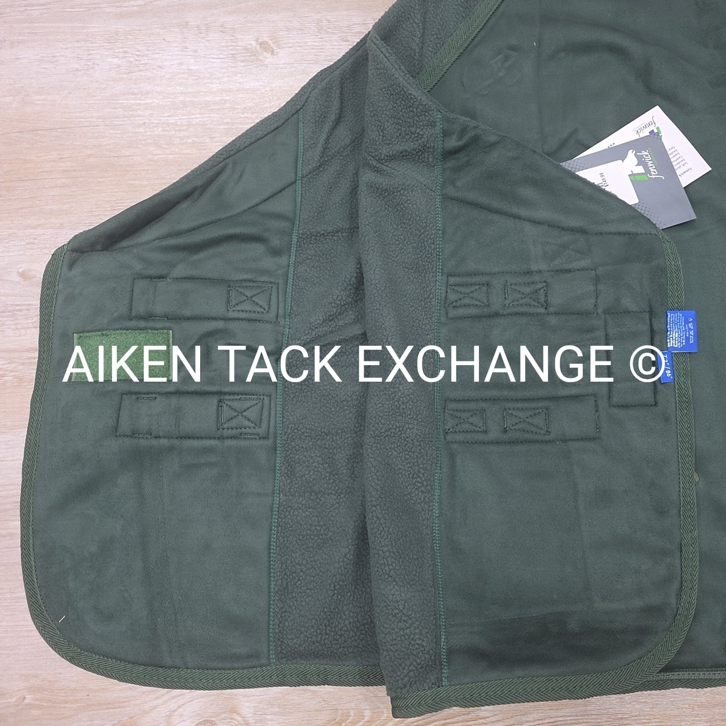 Fenwick Equestrian EquSuede Performance Cooler, Green, 86"