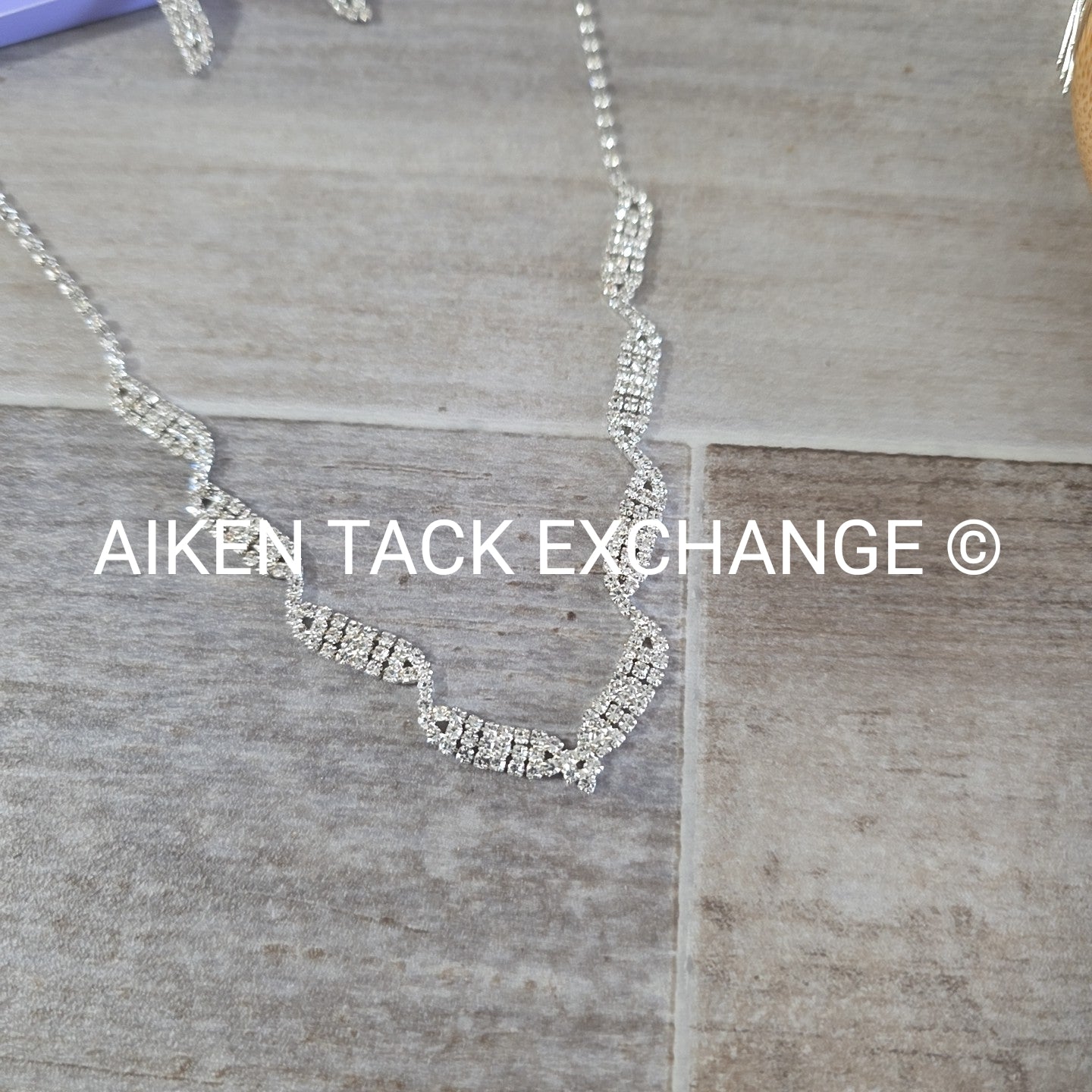 Claire's Bundle - 1 Tiara, 1 Set of Earrings, 1 Necklace