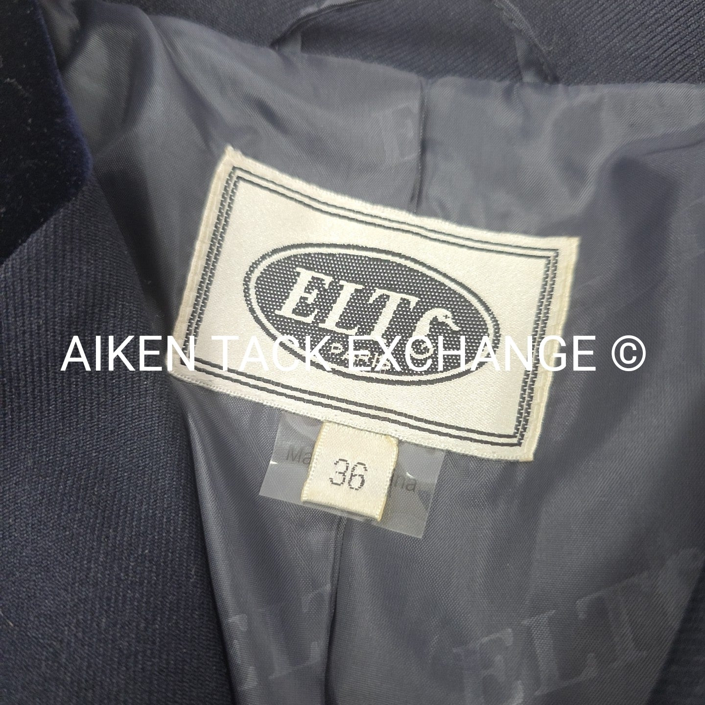ELT Show Coat, Size 36