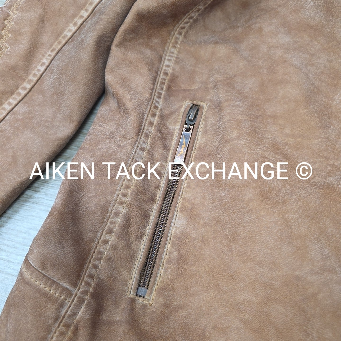 Montana Co. Faux Leather Jacket, Size Small