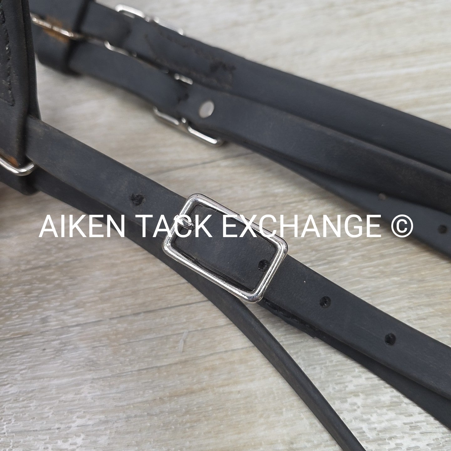 Biothane Browband Headstall, No Reins, Black, Size Full