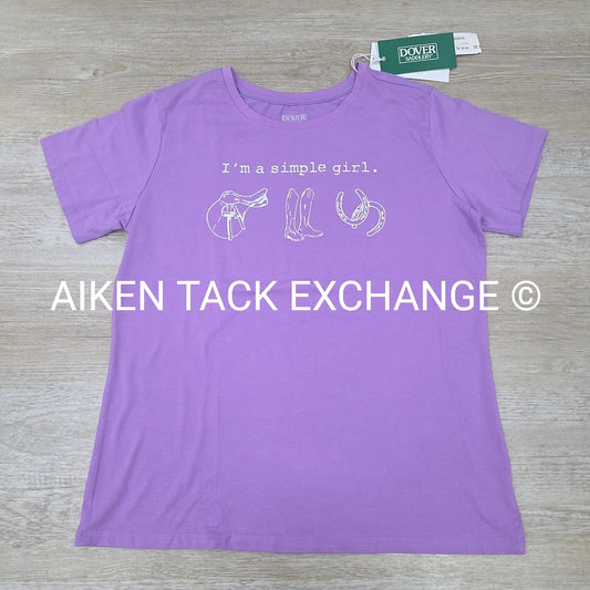 Dover Saddlery Short Sleeve Shirt, Women's Medium