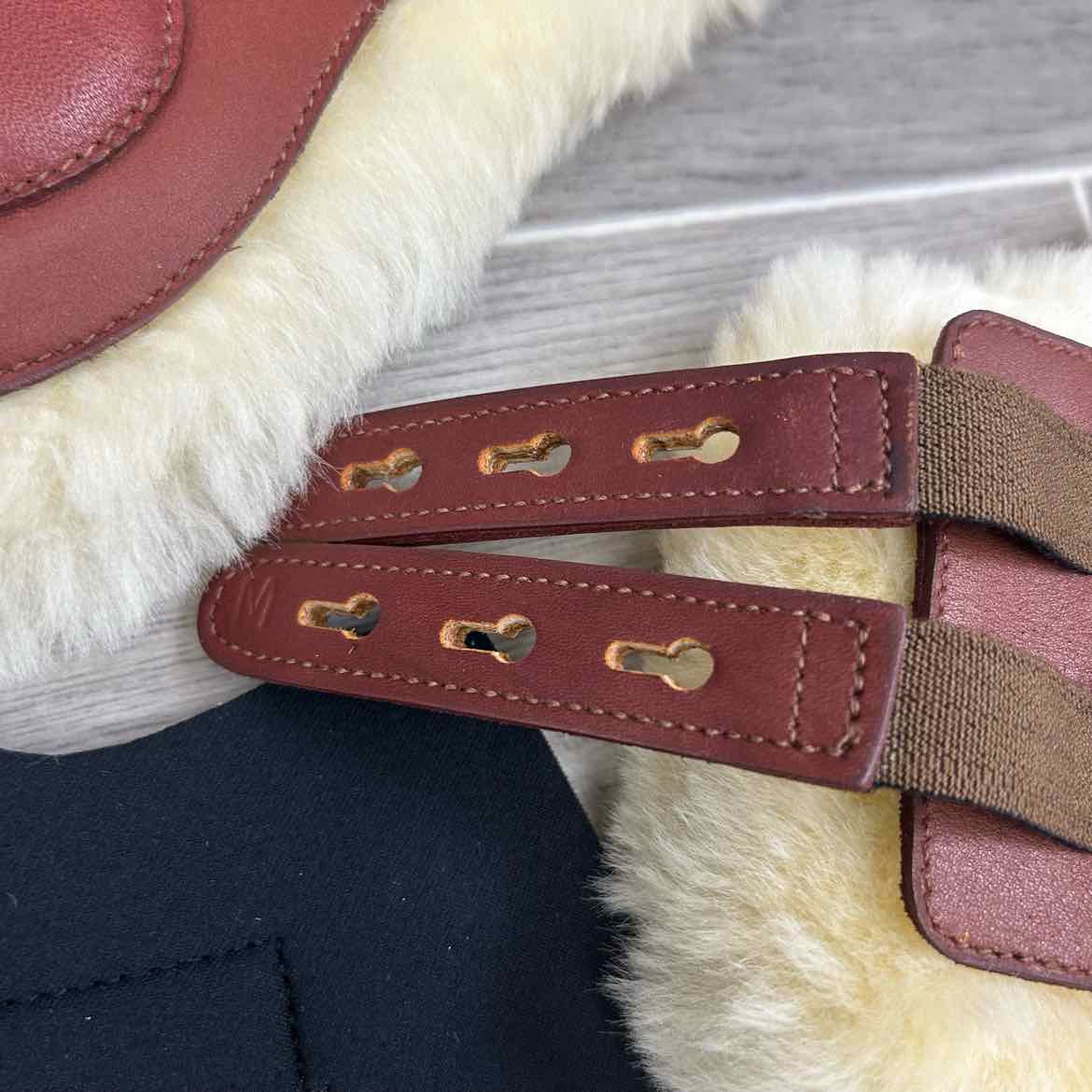 Nunn Finer Hind Fetlock Boots with Removable Sheepskin & Neoprene Liners, Brown,