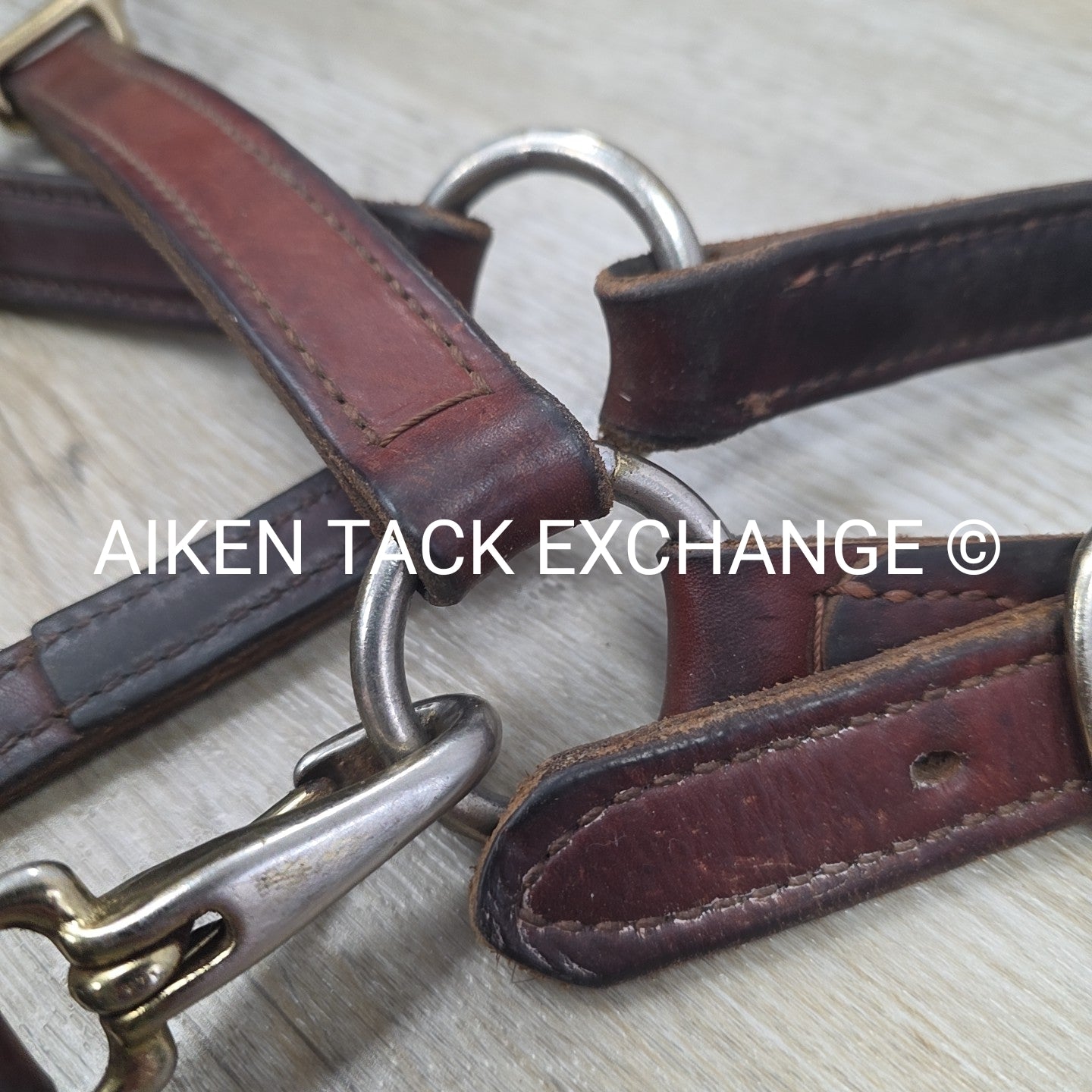 Perri's Leather Halter, Brown, Size Full