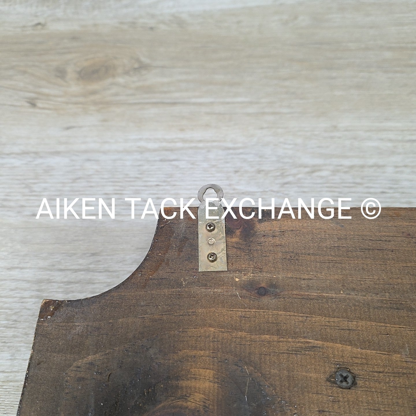 Hanging Wood Bridle Rack, Holds 3