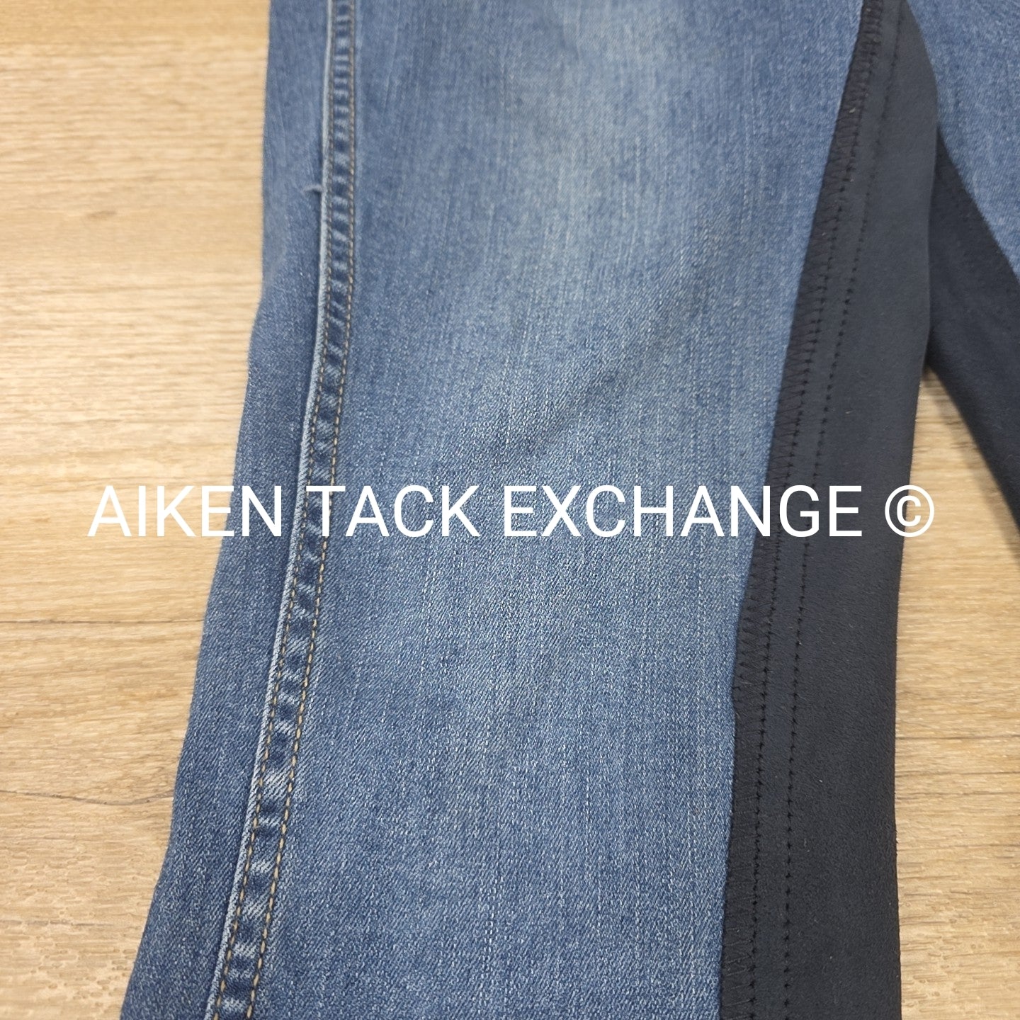 Goode Rider Denim Full Seat Breeches, Size 28