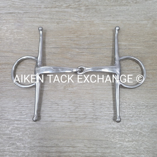 Single Joint Triangle Mouth Full Cheek Bit 5.25"