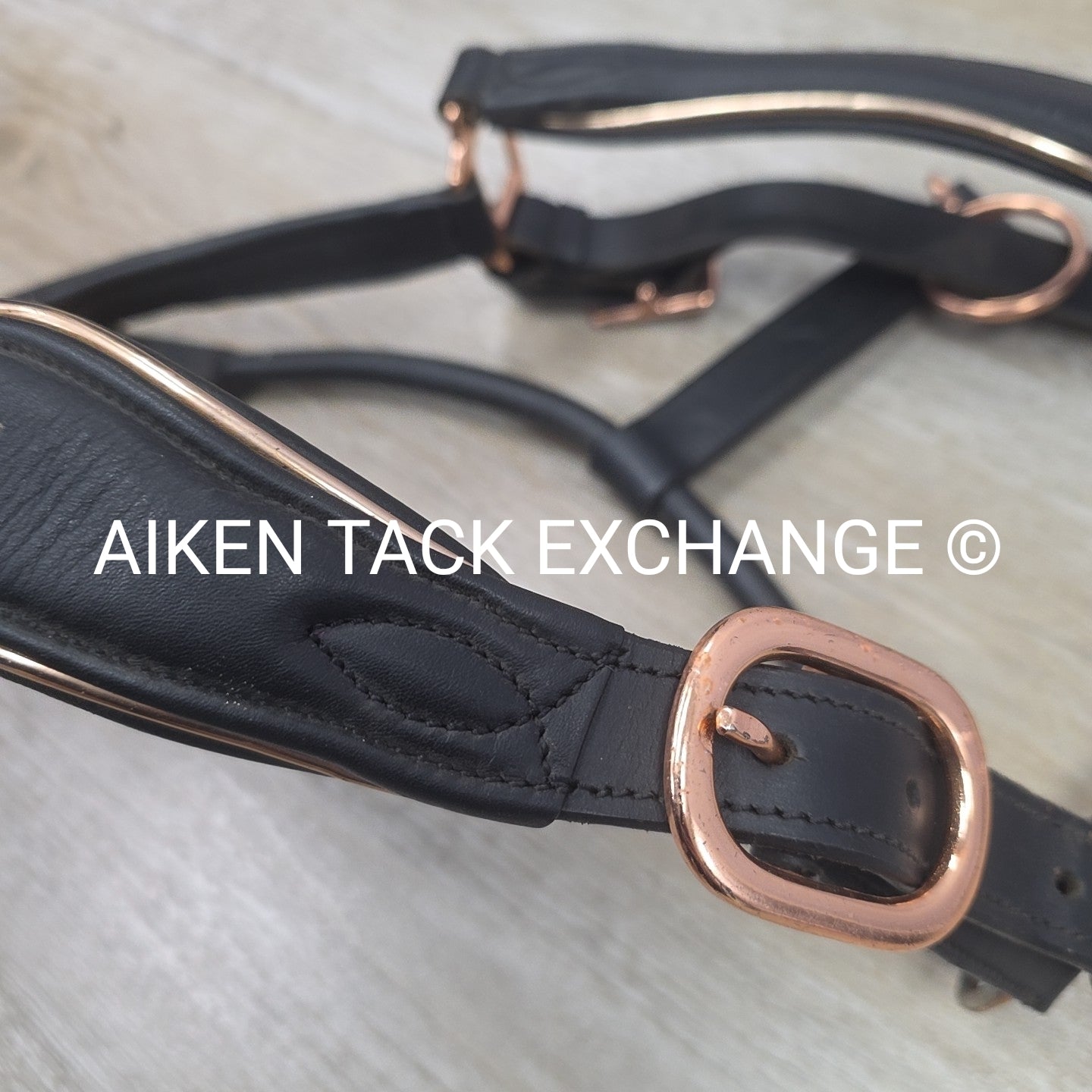 Padded Leather Halter, Size Full