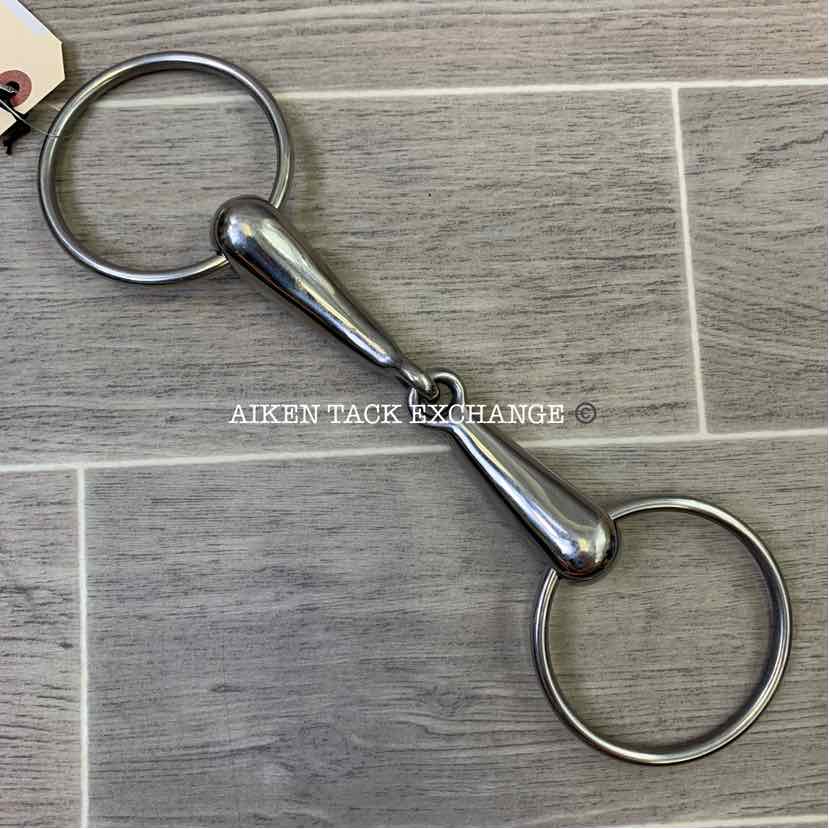 Stubben Single Jointed Hollow Mouth Loose Ring Bit, Brand New, 5.25"