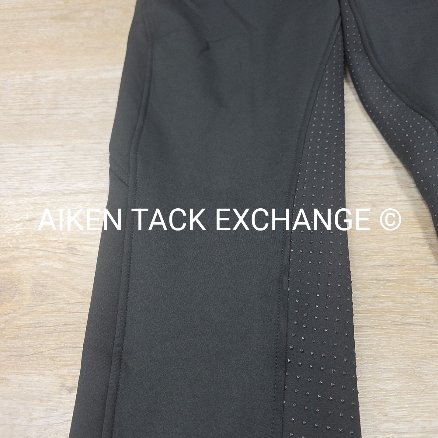 Horze Active Winter Fleece Silicone Grip Full Seat Riding Tights, Women's 38