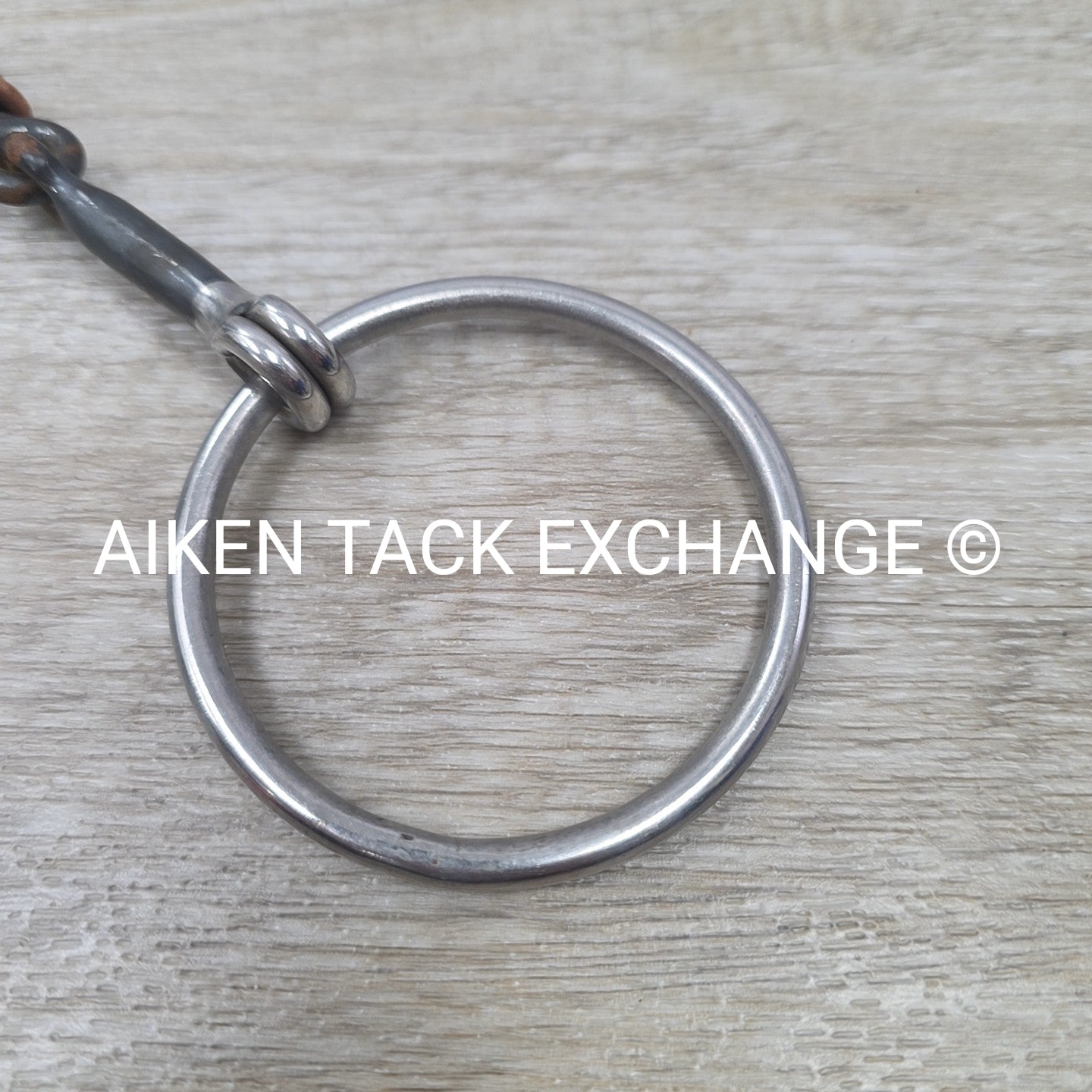 Sweet Iron Double Joint Loose Ring Bit with Copper Rings 5.5"