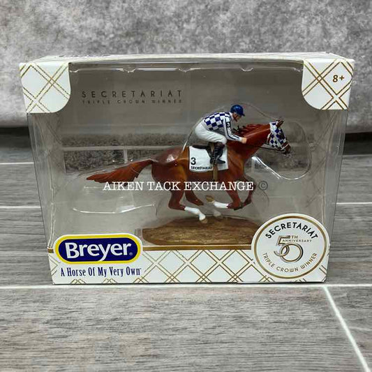 Breyer Secretariat 50th Anniversary Triple Crown Winner