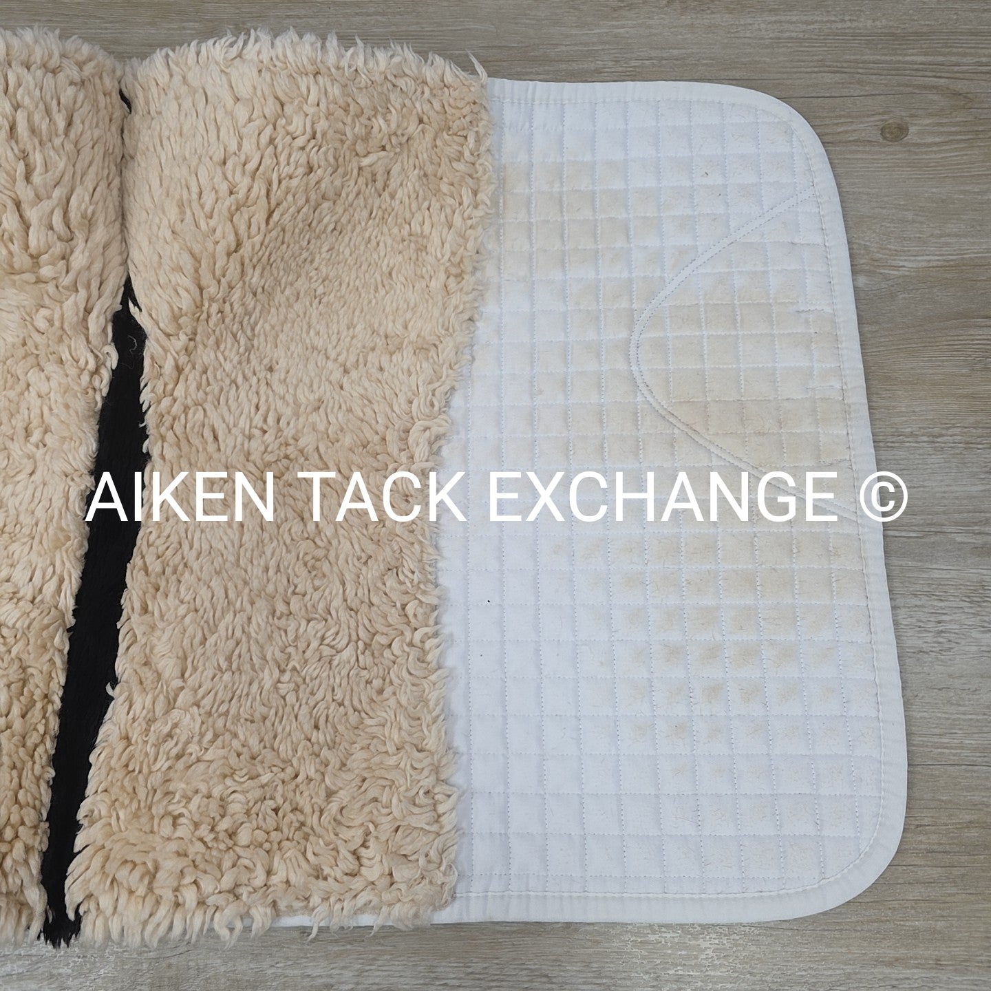 LeMieux Merino Half Lined Square Dressage Saddle Pad, Large