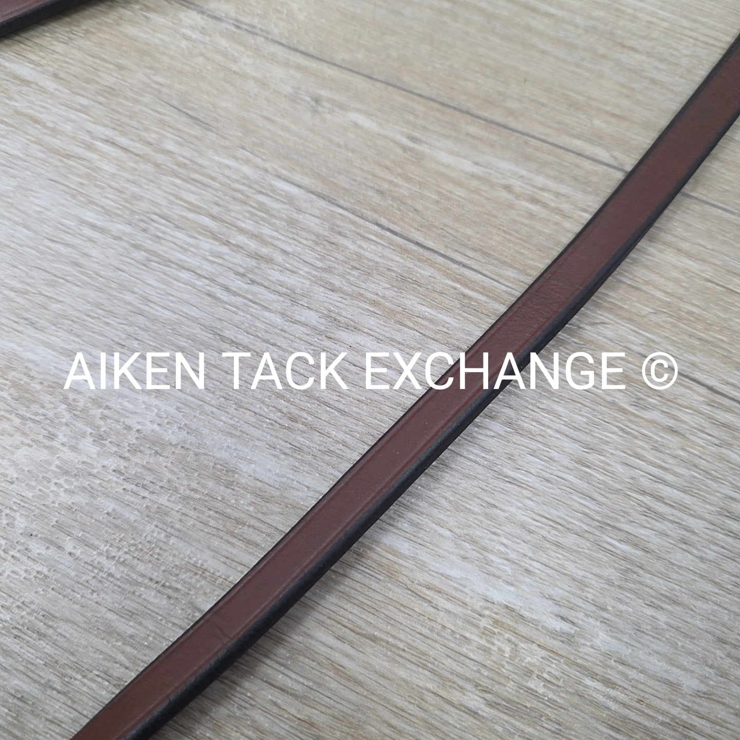 Plain Flat Standing Martingale, Brown, Size Pony