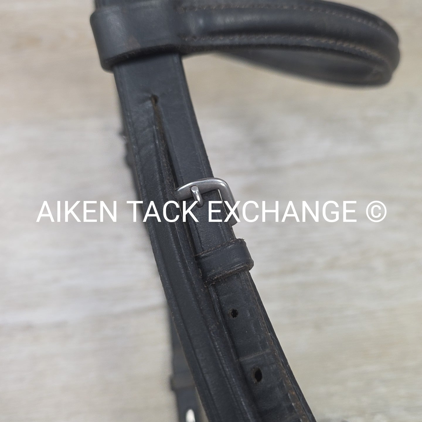Collegiate Headstall with Zilco Hackamore, No Reins, Black, Size Full