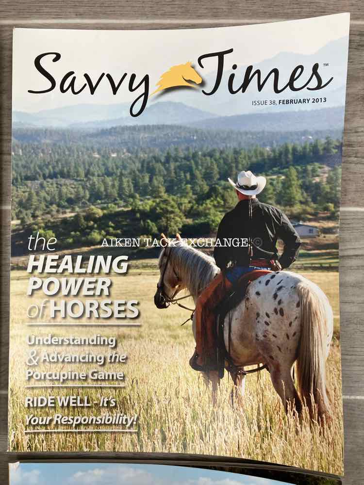 Parelli Savvy Times Magazines: February, May, August, & November 2013