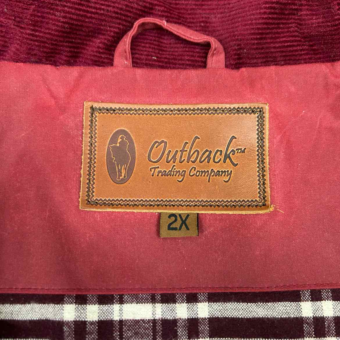 Outback Trading Company Jill-A-Roo Oilskin Jacket, Size 2X