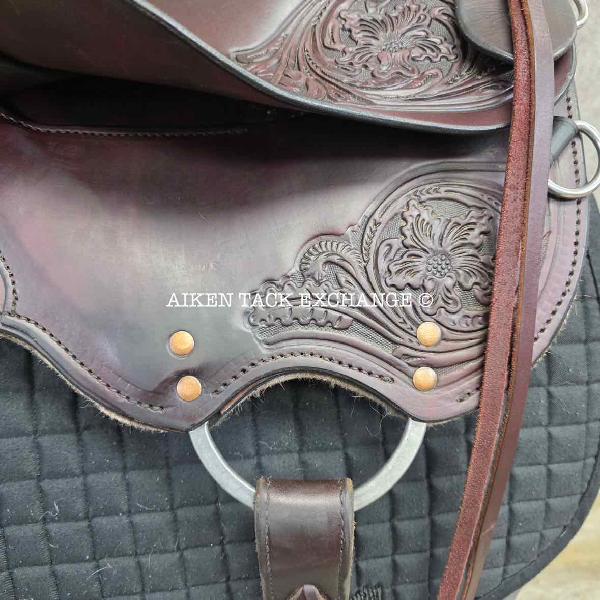 2020 Tucker T91 Meadow Creek Trail Western Saddle, 17.5" Seat, Medium Tree