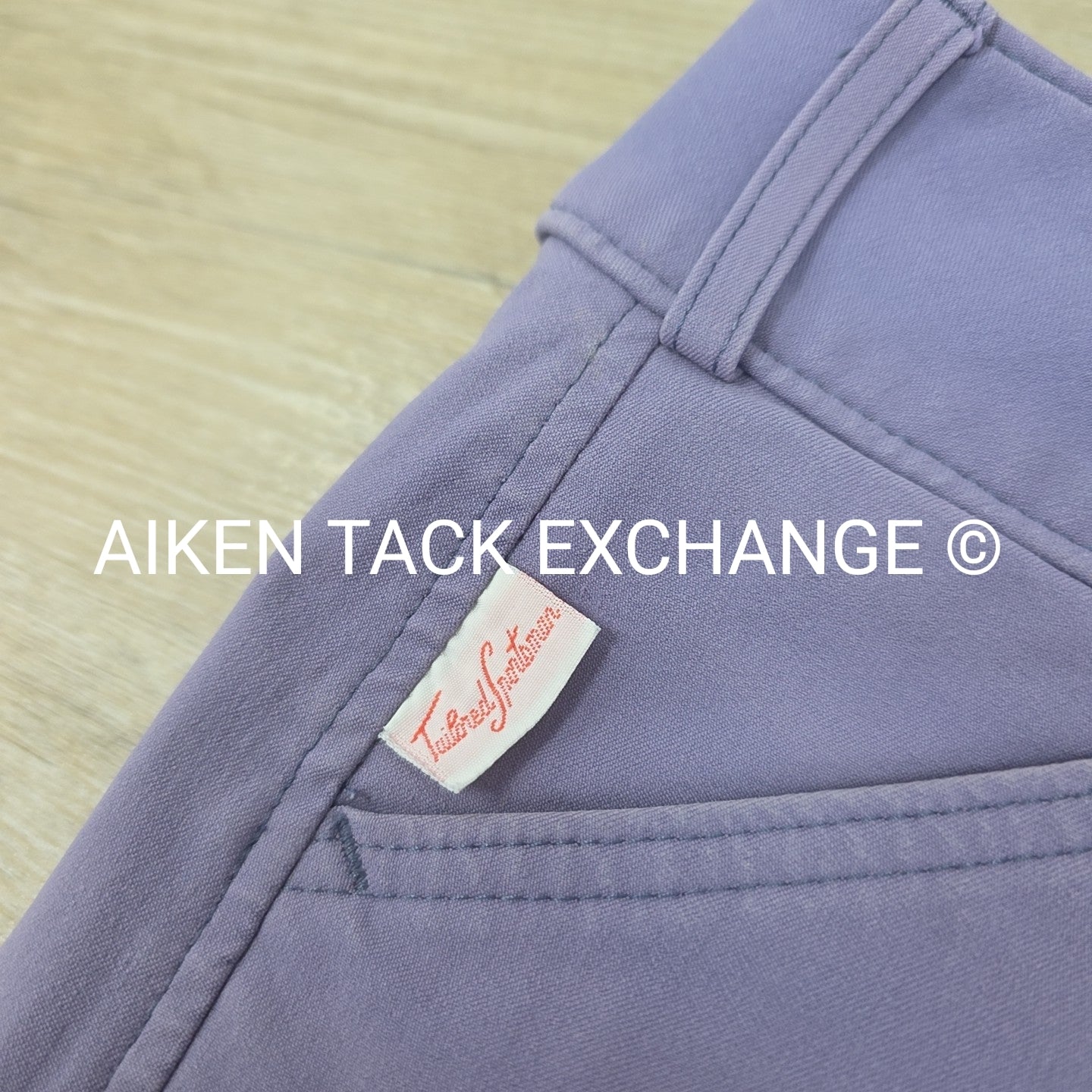 Tailored Sportsman Trophy Hunter Knee Patch Breeches, Ultra Violet, Size 24