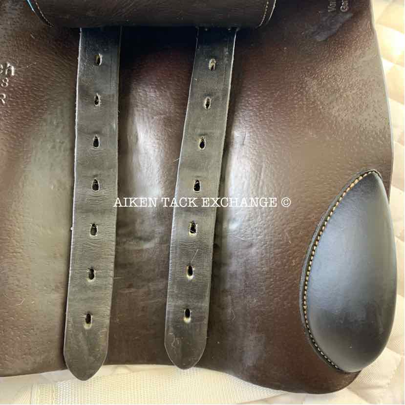 2018 Voltaire Palm Beach Close Contact Jump Saddle, 19" Seat, 4AAAR Flap, Medium Tree, PRO Panels