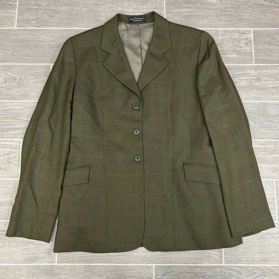 RJ Classics Foxy Tweed Hunt Coat, Size 14 L