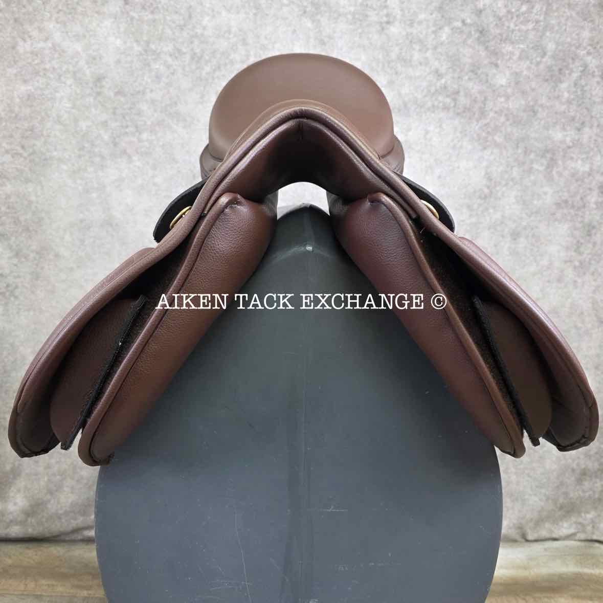 HDR - Henri de Rivel Vegan-X IGP All Purpose Saddle, 15.75" Seat, Adjustable Tree - Changeable Gullet, Wool Flocked Panels