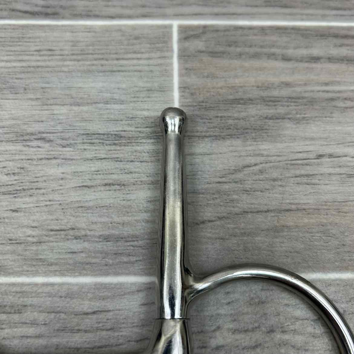 Smucker's Single Joint Large Ring Full Cheek Bit 5.5" (8" Cheeks)