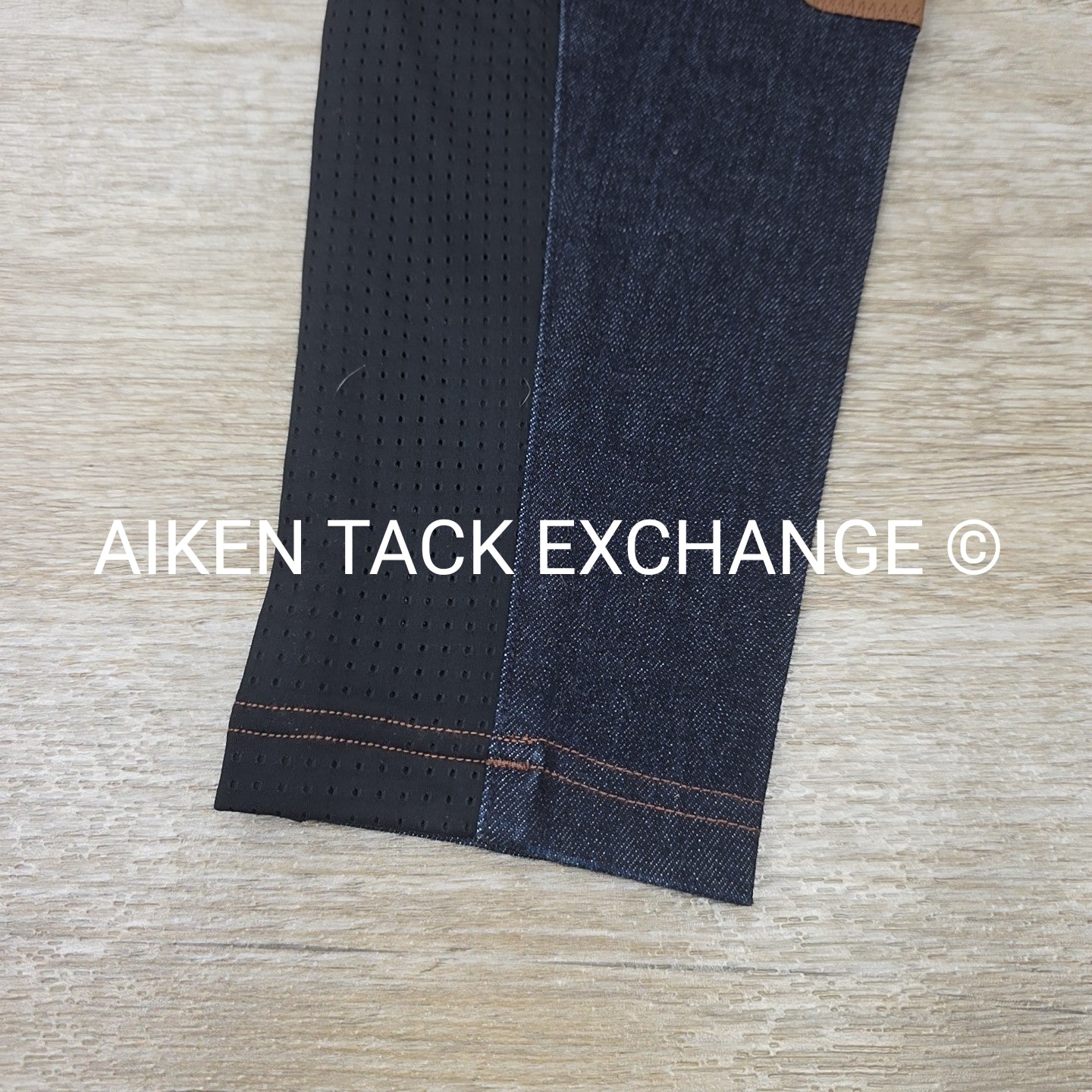 Kerrits Stretch Denim Knee Patch Breeches, Brand New, Women's Medium